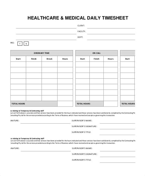 prime time healthcare timesheet